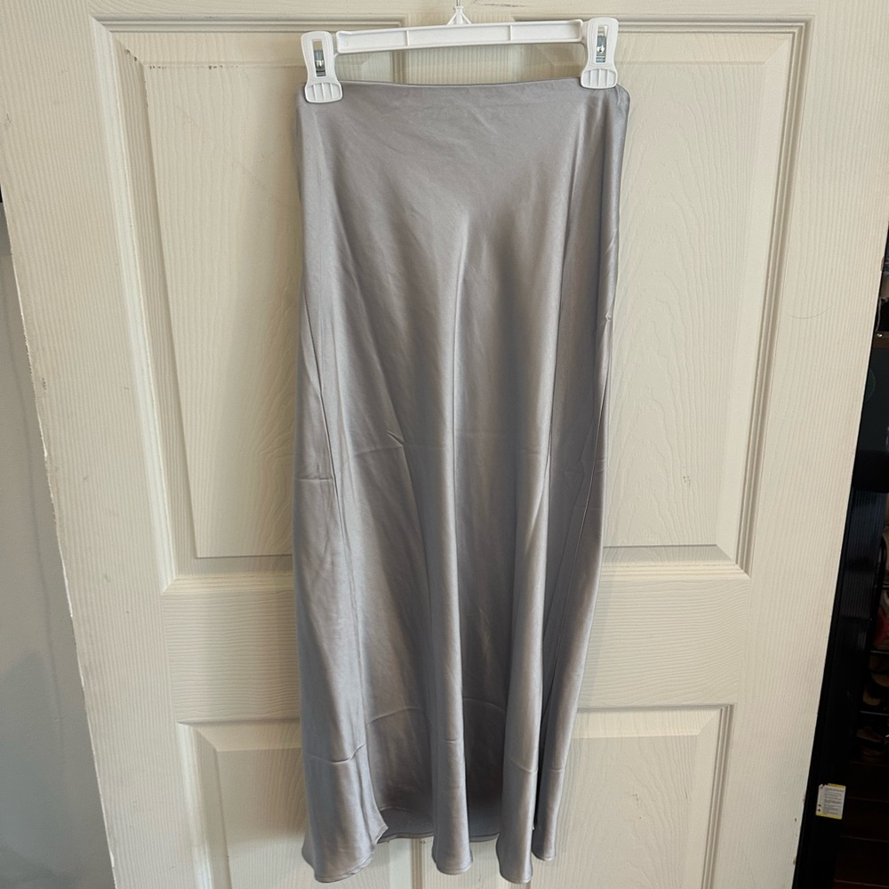 Elegant Gray Women's Skirt